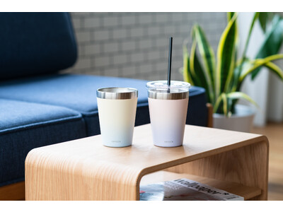 「KEYUCAスタッフベスト・オブ・ザ・イヤー2020」で1位を獲得した大人気アイテム！2wayで使える「caffio ステンレスタンブラー」より空をイメージしたグラデーションカラーが新登場