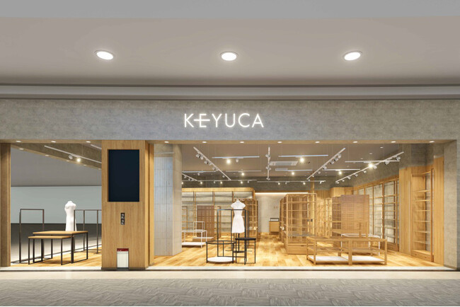 【ライフスタイルショップKEYUCA】東京都武蔵村山市にオープンするショッピングモール「イオンモールむさし村山店」を2025年8月1日(金)にオープンします。