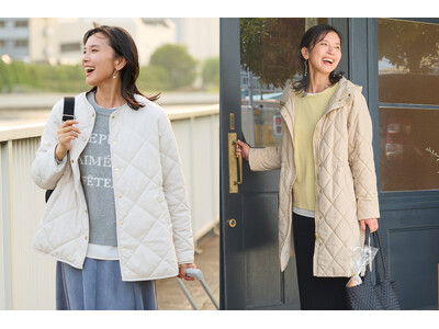 「品よく、暖かく、自然と選びたくなる。」KEYUCA(ケユカ)のすごナノ撥水シリーズの冬の定番￥9,990高機能アウター