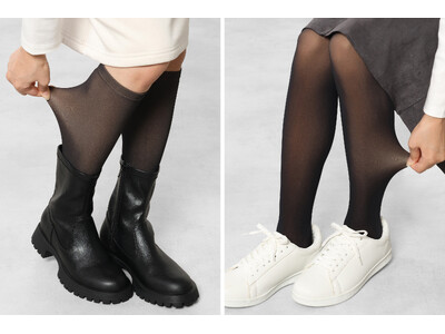 KEYUCAの「薄見えフェイク靴下」「薄見えフェイクタイツ」で今年の冬は防寒しながらおしゃれを楽しもう