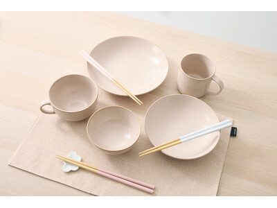 新生活の食卓を心地よく。暮らしを豊かにするKEYUCAアイテムシワになりにくいランチョン、やさしい色合いの箸が新登場
