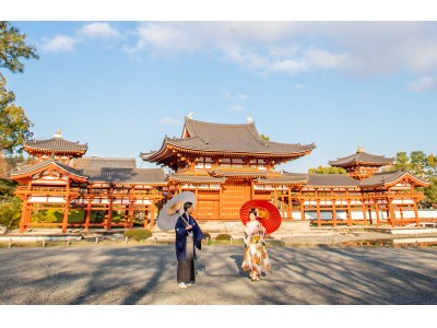 史上初、1000年の歴史を持つ世界遺産の前で結婚式の前撮りを！平等院とTAKAMI BRIDALの共同事業として京都・平等院で婚礼前撮り（ロケーションフォト）の受け入れを開始