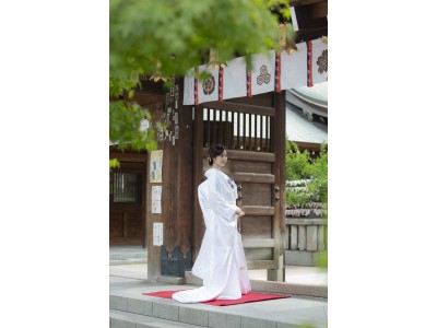 TAKAMI BRIDAL×櫛田神社×ホテルオークラ福岡の特別コラボレーション 会場限定で製作したオリジナル白無垢を9月9日（月）よりレンタル開始