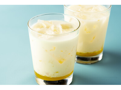 爽やかなレモンゼリーがアクセント！どこか懐かしい「レモンゼリー入りフルーツミルク」をフォレスティコーヒー...