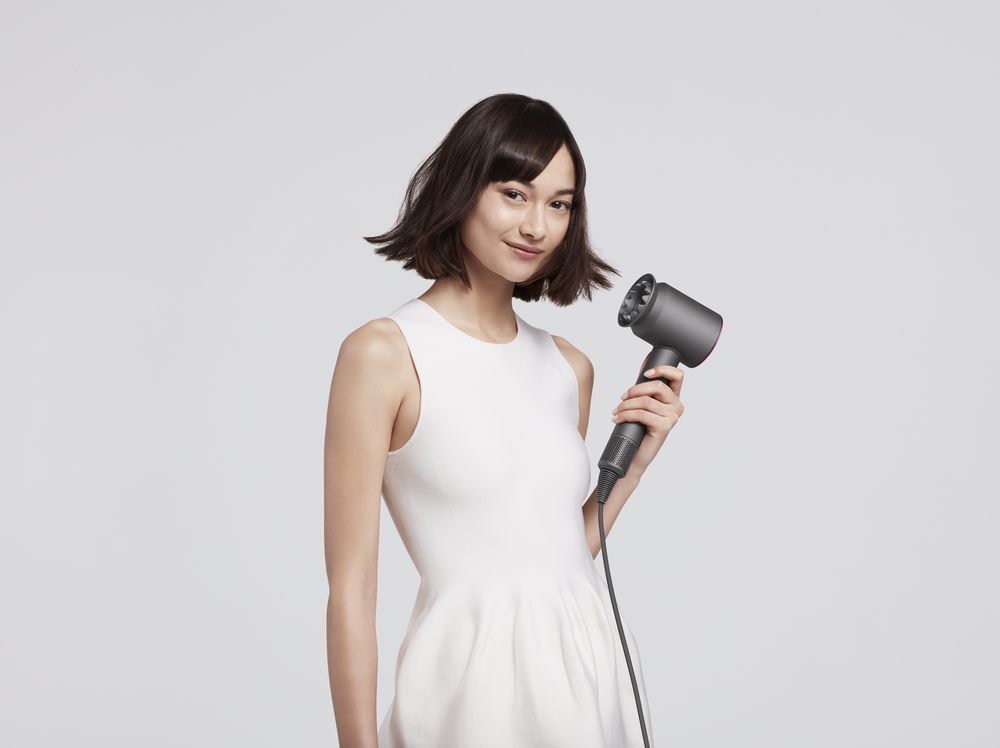 Dyson Supersonic Ionicヘアードライヤーがこの秋進化　低温のやさしい風でありながら、髪をすばやく乾かす
