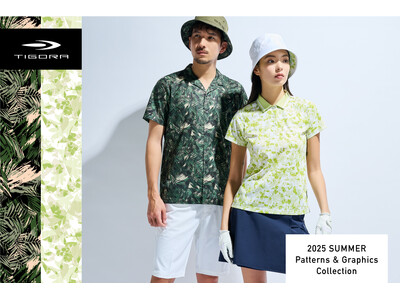 「TIGORA GOLF 2025 SPRING & SUMMER COLLECTION」第2弾　全国のゴルフ５と公式オンラインストアで発売