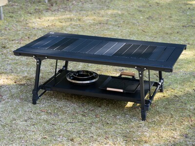 アルペンアウトドアーズ 累計6万台突破「アルミユニットテーブル」 待望の拡張ユニット4月17日（金）販売開始