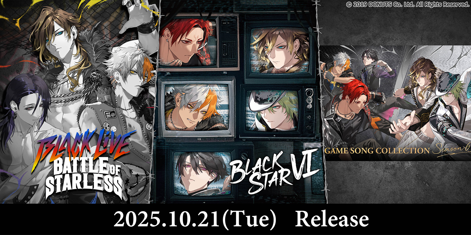 『ブラックスター -Theater Starless-』、 待望の6thアルバム「BLACKSTAR VI」10月21日(火)発売決定！