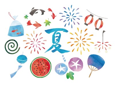 「夏といえば？」みんなが連想する行事・食べ物・遊びをランキング形式で紹介
