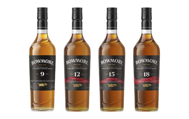 「ボウモア9年」「ボウモア シェリー」3種 新発売