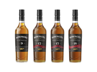 「ボウモア９年」「ボウモア シェリー」３種 新発売