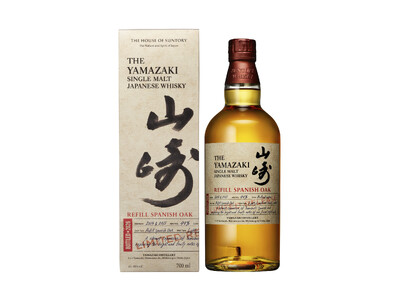 サントリーシングルモルトウイスキー「山崎 リフィルスパニッシュオーク」数量限定新発売