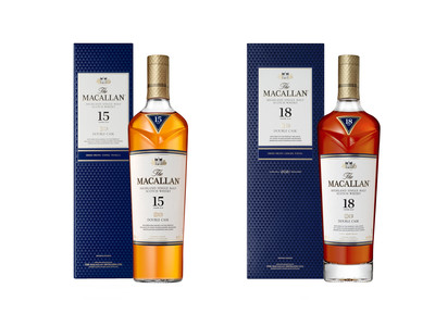 「ザ・マッカラン ダブルカスク１５年」「同１８年」数量限定新発売