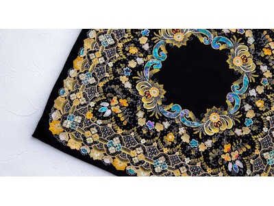 時をまとうハンカチーフ　― 西洋のレースと日本の工芸が出会う、一枚の芸術 ―