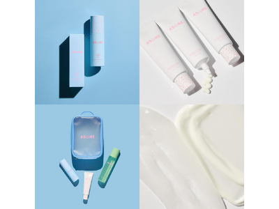 中町綾プロデュース〈 ASUNE (アスネ) 〉からベタつきが気になる肌をナチュラルな肌に導く「アップルスージングジェル」と紫外線をブロックしながらスキンケアを叶える「ビタミンUVクリーム」が新発売