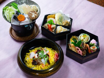 南道後温泉ホテルていれぎ館 老舗「すし丸」の郷土料理が楽しめる夕食付プランを販売開始～温泉とともに味わう...