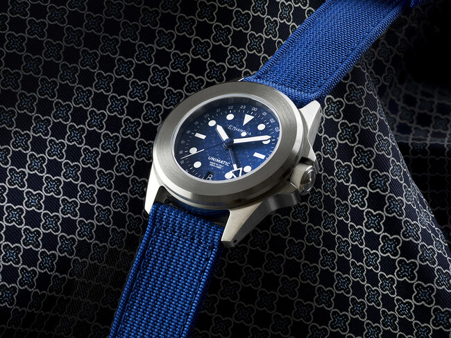 10月9日(金) 発売 日本限定100本 E. Marinella × UNIMATIC(ウニマティック)「U4-GMT-EMJDM」
