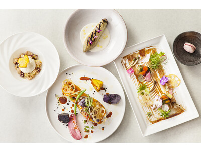 8月31日は、「野菜（831）の日」。秋野菜が中心のフルコースで普段味わえないおいしさを。ハーモニー人参、バターナッツかぼちゃなど珍しい東京産野菜が大集合！「東京野菜が主役の“ベジフルコース” 」