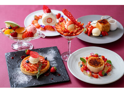 1月15日、イチゴの日に開幕！春の訪れを甘酸っぱく彩る “どれ食べる？”が止まらない！６種の苺スイーツをラインアップ！「いちごフェア」～小田急ホテルセンチュリーサザンタワー～