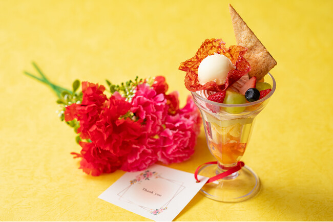 「母の日」や「記念日」にもおすすめ！大切な方へ日頃の感謝においしい時間のプレゼント。食事とアフタヌーンティー、それぞれの“想い”を形にする「Thanks（サンクス）メニュー」