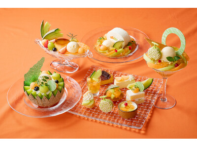 この季節だけの旬のご褒美。5つの味わいを、贅沢に食べ比べ！ジューシーなメロンづくしのスイーツが勢ぞろい ...