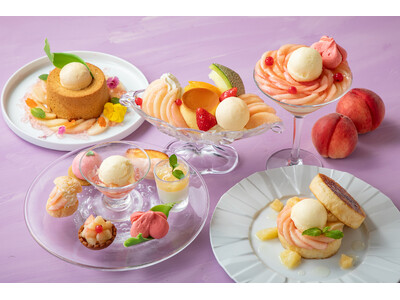 7月より開催！とろける旬の桃スイーツ、5つのご褒美が揃う「ピーチフェア」～小田急ホテルセンチュリーサザンタワー～