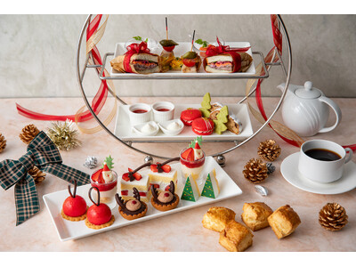 ４種類のクリスマススイーツやアフタヌーンティー、イブニングハイティーなどをご用意。きらめく冬に贈る、心ときめくフェスティブシーズン！「クリスマスコレクション2026」