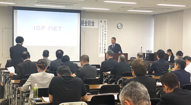 米子市人権問題企業連絡会主催の記念講演にアイエスエフネット代表の渡邉幸義が登壇いたしました