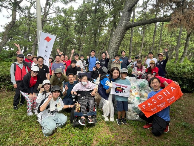 アイエスエフネットグループはWORLD CLEANUP DAYに参画しパソナグループと共同で海岸清掃活動を実施しました