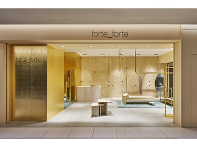 イタリア発信のブランド forte_forte(フォルテ フォルテ）がGINZA SIXに新店舗オープン