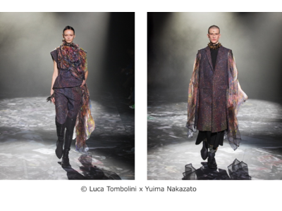 YUIMA NAKAZATOによる、古着からアップサイクルした新コレクション制作をサポート
