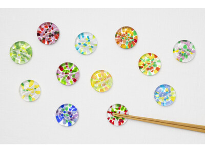 津軽びいどろ　誕生花を彩る箸置きシリーズ「十二花月」　11月18日(火)発売
