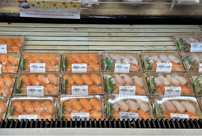 デイブレイクの冷凍寿司、ハワイのミツワマーケットプレイスで販売開始