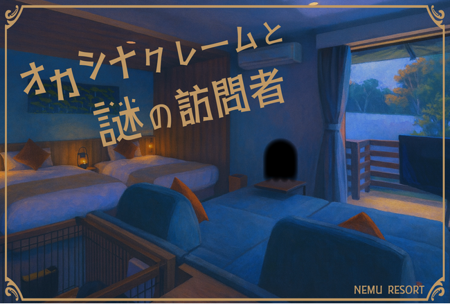 【NEMU RESORT】謎解きゲーム第5弾がスタート　“オカシナクレームと謎の訪問者”に挑戦！