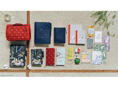 ほぼ日手帳2026では、『ムーミン』の世界の手帳や文具が登場！全20アイテムを9月1日(月)に発売します。