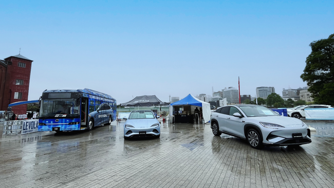 BYD Japan Group、ル・ボラン カーズミート2025横浜に乗用車・商用車合同で出展