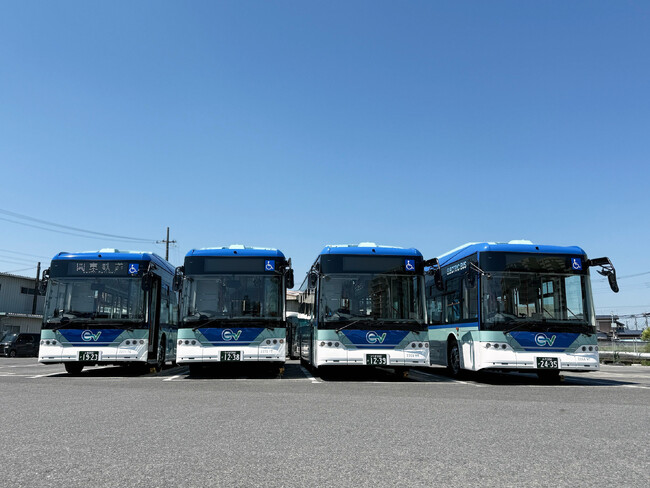 BYD、関東鉄道に大型EVバス「K8 2.0」4両を納入　6月9日（月）より茨城エリアで運行開始
