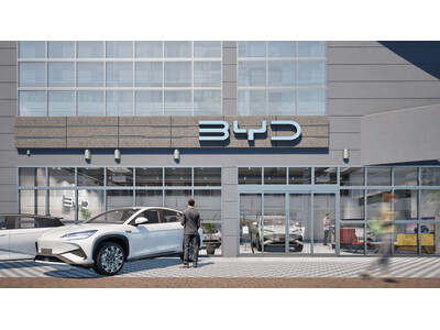 京都府初のBYD正規ディーラー店舗「BYD AUTO 京都四条」が2026年4月18日（土）オープン