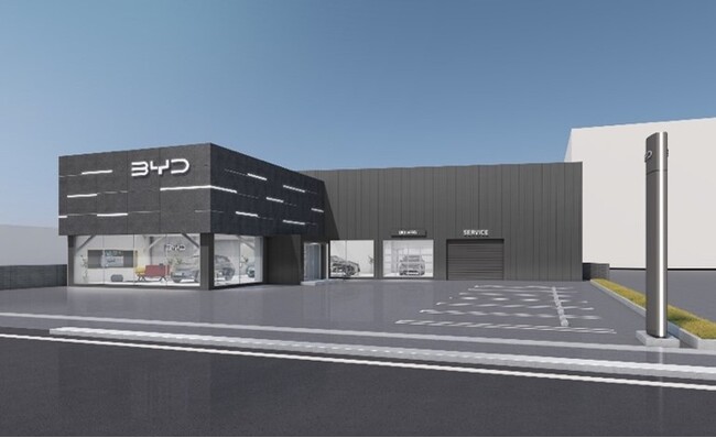 北陸地方初のBYD正規ディーラー店舗　「BYD AUTO 金沢」が2024年5月10日（金）オープン