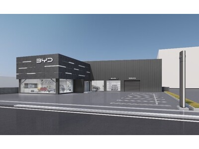 北陸地方初のBYD正規ディーラー店舗　「BYD AUTO 金沢」が2024年5月10日（金）オープン