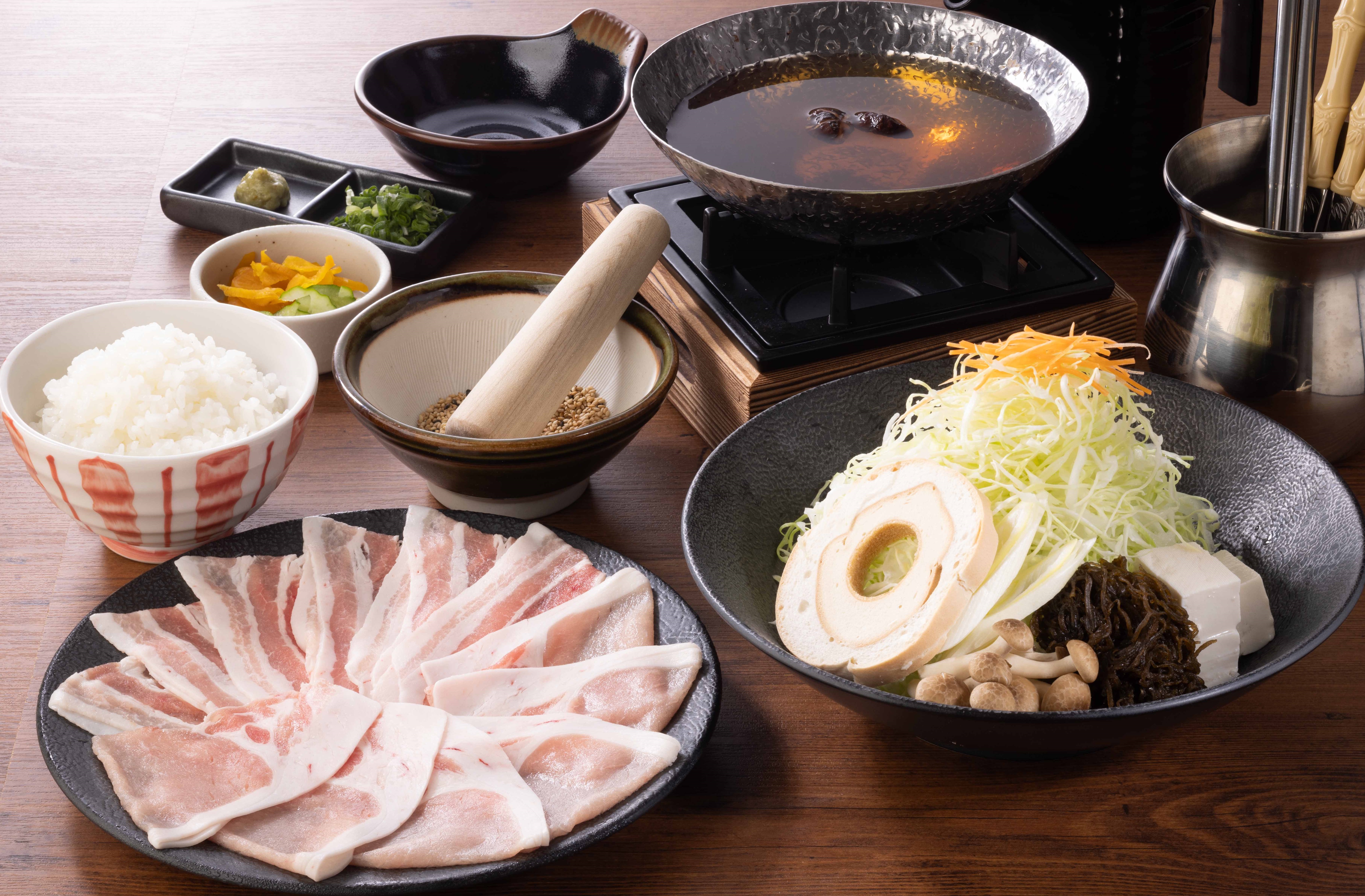 とんかつ専門店「かつ時」にて出汁しゃぶメニューの販売を開始