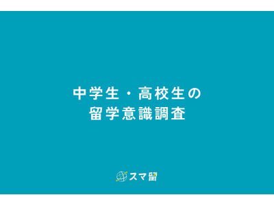 中学生・高校生の留学意識調査