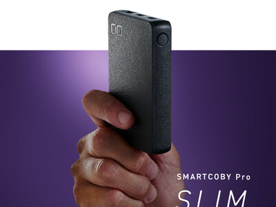 10,000mAhの新定番バッテリー"SMARTCOBY Pro SLIM"が販売開始