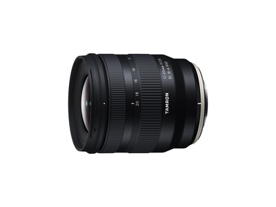 [開発発表] 小型軽量を実現した大口径F2.8超広角ズームレンズ　11-20mm F/2.8 Di III-A RXD (Model B060)富士フイルムXマウント用