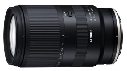 タムロン高倍率ズームレンズ「18-300mm F/3.5-6.3 Di III-A VC VXD (Model B061)」超望遠から広角まで。16.6倍の幅広い焦点距離をカバー。