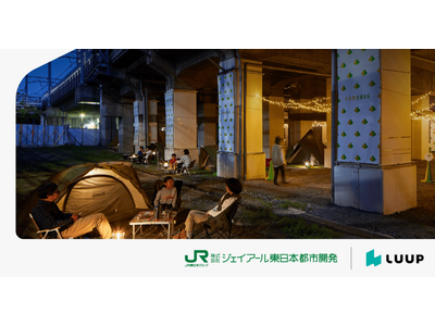Luupとジェイアール東日本都市開発の「キャンプ練習場 campass」がコラボキャンペーンを実施