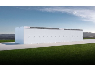 テスラとグローバルエンジニアリングが、北海道に日本初の蓄電池発電所「北海道・千歳バッテリーパワーパーク」を建設。2022年より運用開始。