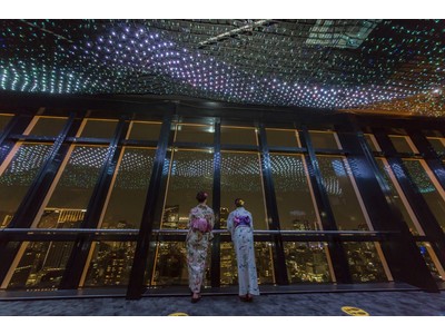 東京タワー 夏の風物詩「天の川イルミネーション」6月17日（金）スタート！窓ガラスに映りこみ、東京の夜景に溶け込む21,000球の星空ファンタジー！