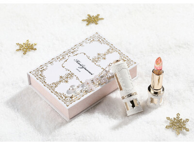 【クリスマスギフトに】本物のお花が入ったリップで人気の「Kailijumei(カイリジュメイ)」から、アンティーク調の新シリーズ『フルールロココ フラワーリップ』が登場！