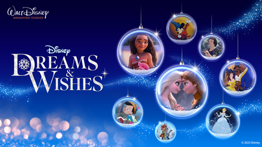 ۂ̓GAfBYj[́ghƁg肢h̐Eɕ܂gMarunouchi Bright Christmas 2023uDisney DREAMS  WISHESvg